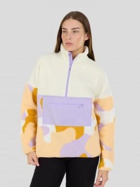 Fundango Riva Hybrid Pullover női hibrid felső fehér színben 1