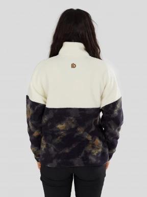 Fundango Riva Hybrid Pullover női hibrid felső zöld színben 3