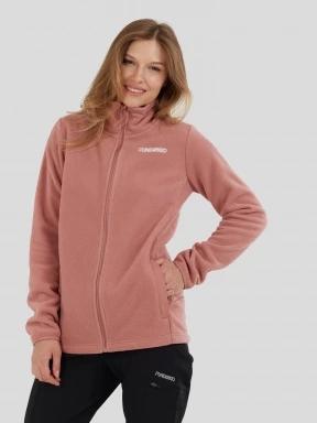 Fundango Serena Fleece Jacket női polár pulóver rózsaszín színben 1