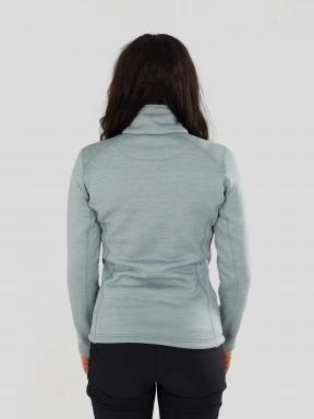 Fundango Antilles Melange Jacket női polár pulóver zöld színben 3