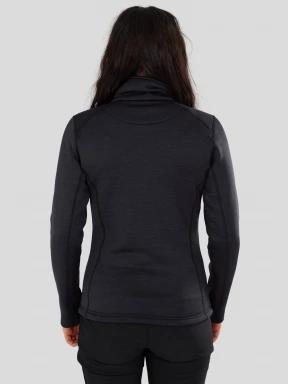 Fundango Antilles Melange Jacket női polár pulóver fekete színben 3