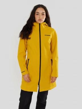 Fundango Wichita Softshell Jacket női softshell kabát sárga színben 1