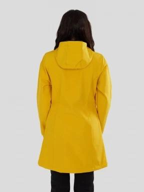 Fundango Wichita Softshell Jacket női softshell kabát sárga színben 3