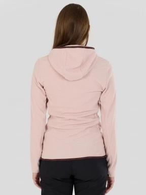 Fundango Nigata Full Zip Hoodie női hibrid felső rózsaszín színben 3