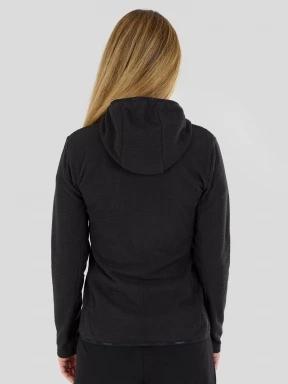 Fundango Nigata Full Zip Hoodie női hibrid felső fekete színben 3