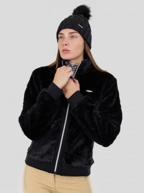 Fundango Marigold Shearling Jacket női hibrid felső fekete színben 1