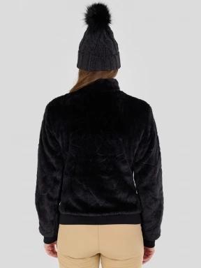 Fundango Marigold Shearling Jacket női hibrid felső fekete színben 3