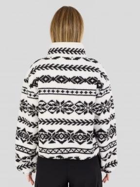Fundango Pacha Fleece Jacket női polár pulóver fehér színben 3
