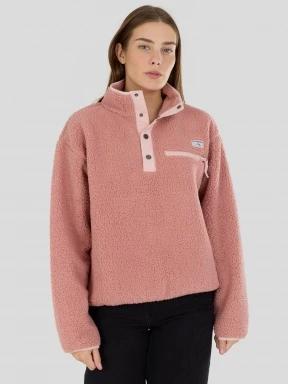 Fundango Pacha Fleece Jacket női polár pulóver rózsaszín színben 1