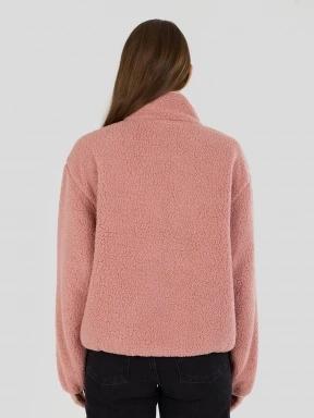 Fundango Pacha Fleece Jacket női polár pulóver rózsaszín színben 3
