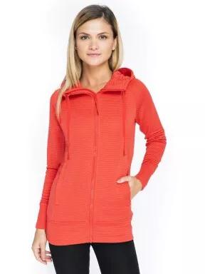 Fundango Share női polár pulóver magenta színben 1