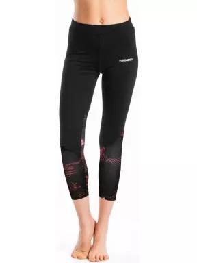 Fundango Legging Performance női sportnadrág fekete színben 1
