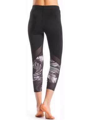 Fundango Legging Performance női sportnadrág fekete színben 3