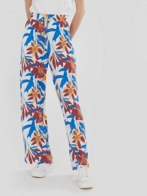 Fundango Poppy Pants női hosszú nadrág multikolor színben 1