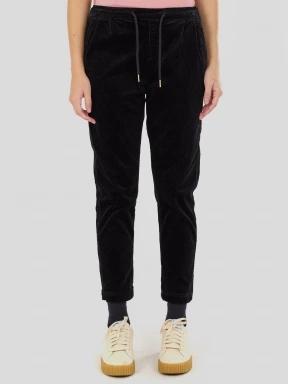Fundango Lorna Corduroy Pants női hosszú nadrág fekete színben 1