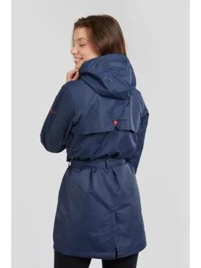 Fundango Regina Waterproof Trench Jacket női esőkabát sötétkék színben 3
