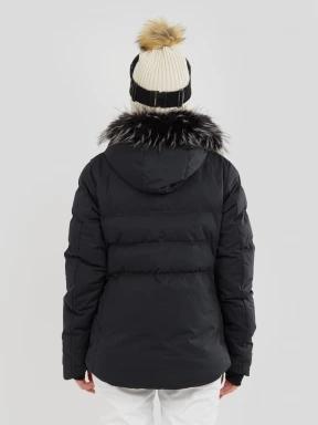 Fundango Elyra Fur Padded Jacket női steppelt síkabát fekete színben 3