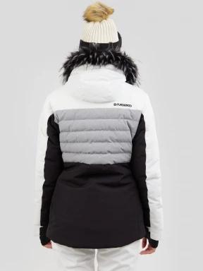 Fundango Salina Padded Jacket női steppelt síkabát fehér színben 3