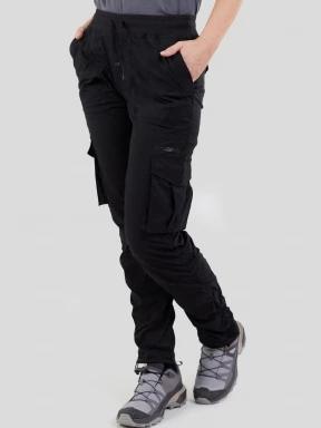 Fundango Finley Cargo Pants női túranadrág fekete színben 3