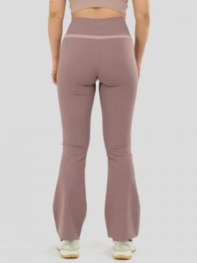 Fundango Flare Leggings női leggings barna színben 3