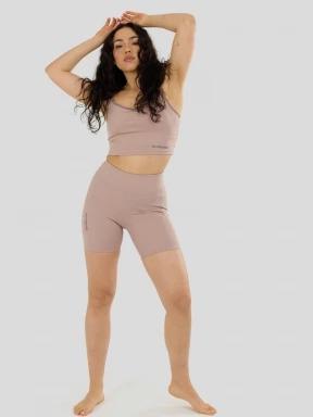 Fundango Nash Short Leggings női biciklis nadrág rózsaszín színben 1