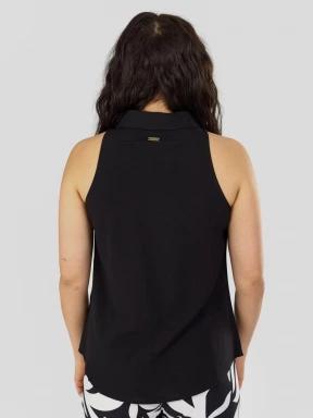 Fundango Myrto Sleeveless Shirt női ujjatlan póló fekete színben 3