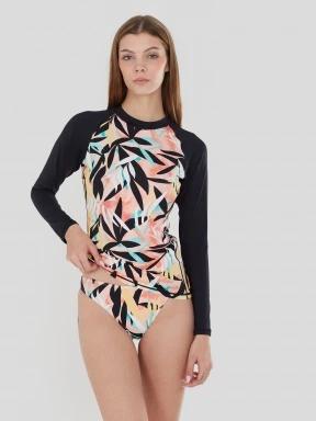 Fundango Joyce Long Sleeve Rashguard női hosszú ujjú lycra fekete színben 1