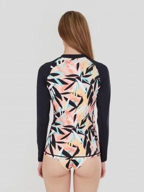 Fundango Joyce Long Sleeve Rashguard női hosszú ujjú lycra fekete színben 3