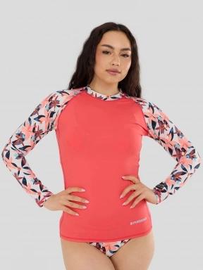 Fundango Joyce Long Sleeve Rashguard női hosszú ujjú lycra homok színben 1