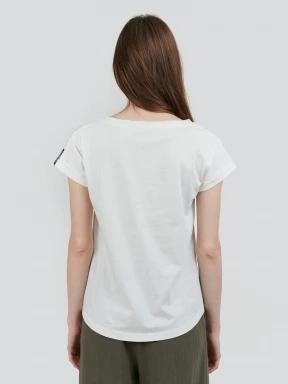 Fundango Lima T-shirt női rövid ujjú póló fehér színben 3