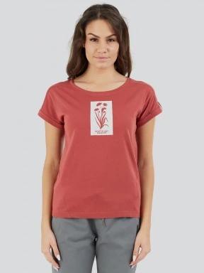 Fundango Lima T-shirt női rövid ujjú póló piros színben 1