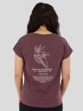 Fundango Lima II T-shirt női rövid ujjú póló lila színben 3