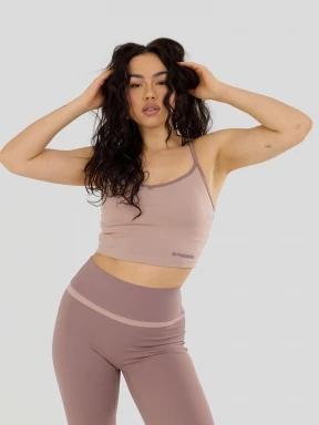 Fundango Aero Crop Top női crop top rózsaszín színben 1