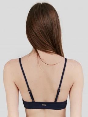 Fundango Sahara V-neck Cami Top női bikini felső sötétkék színben 3