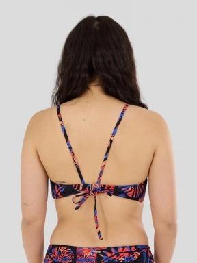 Fundango Hogg High Neck Top női bikini felső fekete színben 3