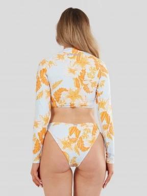 Fundango Amelia Surf Top női bikini felső narancssárga színben 3