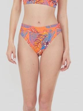 Fundango Sahara Mid Waist Full Bottom női bikini alsó rózsaszín színben 1