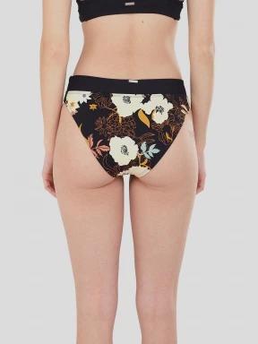 Fundango Sahara Mid Waist Full Bottom női bikini alsó fekete színben 3
