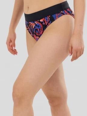 Fundango Sahara Midwaist Full Bottom női bikini alsó fekete színben 1