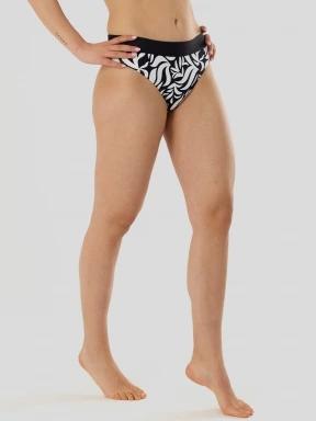 Fundango Sahara Midwaist Full Bottom női bikini alsó fekete színben 3