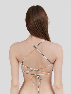 Fundango Moana Bralette Top női bikini felső fehér színben 3