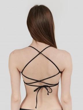 Fundango Moana Bralette Top női bikini felső fekete színben 3