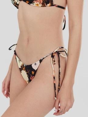 Fundango Innisfil II Tie-side Bottom női bikini alsó fekete színben 1