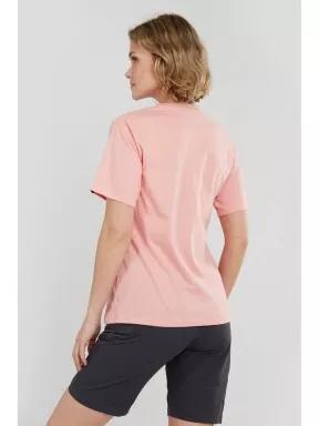 Fundango Bolton T-shirt női rövid ujjú póló rózsaszín színben 3