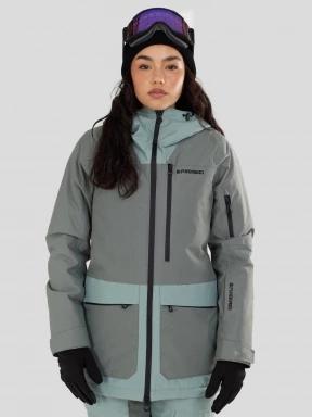 Fundango Poplar ECO Jacket női síkabát zöld színben 1