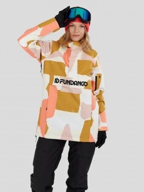 Fundango Birch ECO Logo Anorak női anorák sárga színben 1