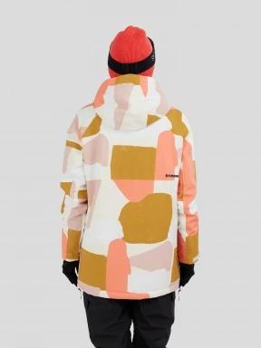 Fundango Birch ECO Logo Anorak női anorák sárga színben 3