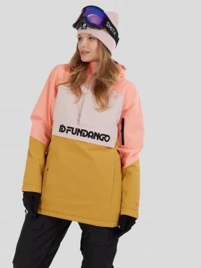 Fundango Birch ECO Logo Anorak női anorák rózsaszín színben 1