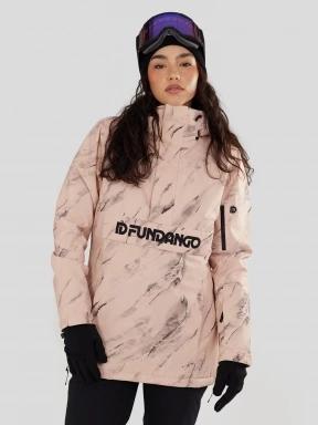 Fundango Birch ECO Logo Anorak női anorák rózsaszín színben 1