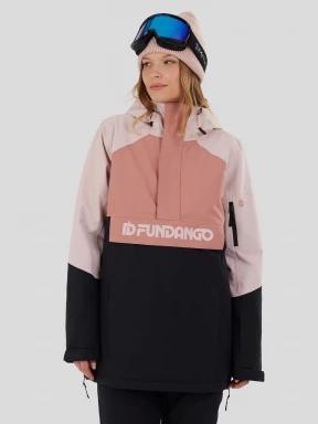Fundango Birch ECO Logo Anorak női anorák rózsaszín színben 1